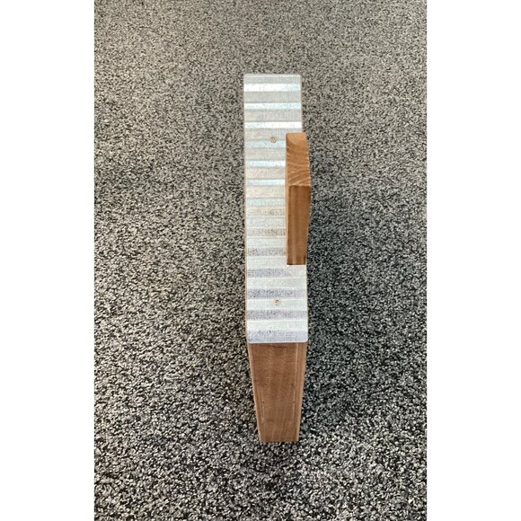 Rustic Wood Plaque With "Its All Good In The Woods" Quote & Buffalo Plaid Design - Picture 3 of 4